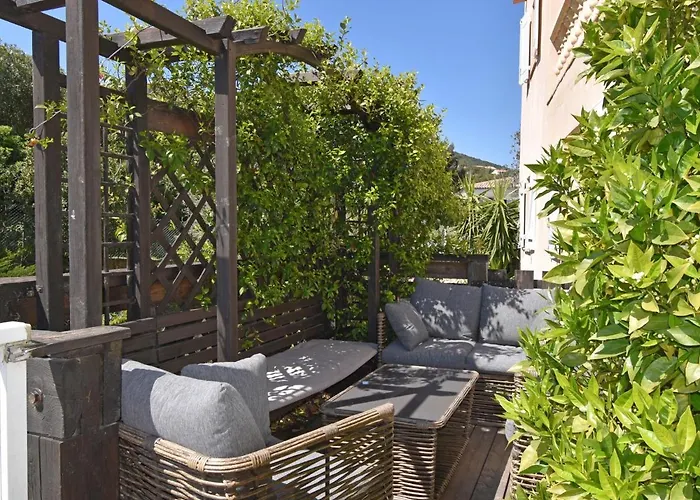 Vue Jardin Casa de Férias Sainte-Maxime